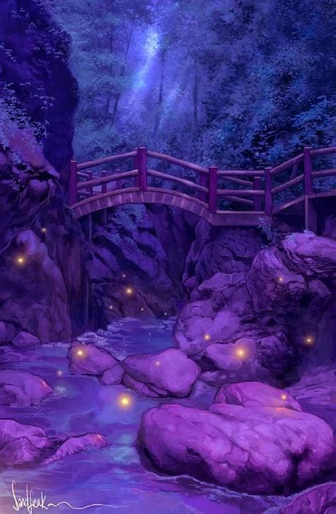 Forest by Sandfreak on DeviantArt | Fantasy landscape, Pretty landscapes, Purple aesthetic