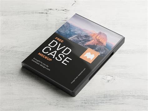 Free DVD Box Disc Case Mockup PSD Set - Good Mockups