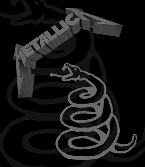 Metallica Black Album Logo