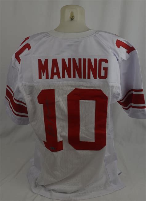 Lot Detail - Eli Manning Autographed New York Giants Jersey