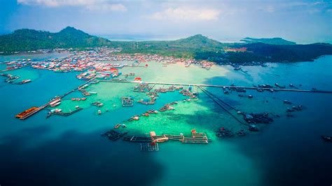 Kota Terunik di Atas Air Laut Pulau Sedanau Natuna dan Bersejarah | HKRI