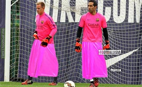 FC Barcelona new goalkeeper kit from next match | Troll Football