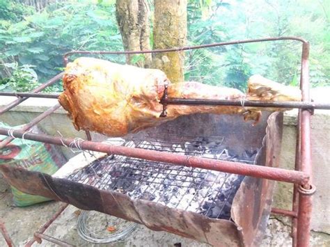 Menu at Señor Andres Lechon Baka restaurant, Cebu City