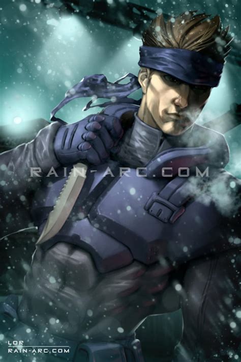 Buy Solid Snake From Metal Gear Solid Art Print Online in India - Etsy