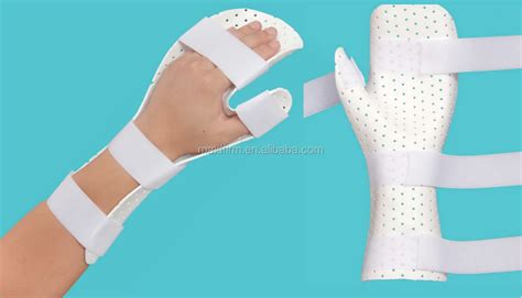 Wrist Resting Pan Mitt Splint,Thermoplastic Hand Splints For Orthopedic - Buy Perforated Precut ...