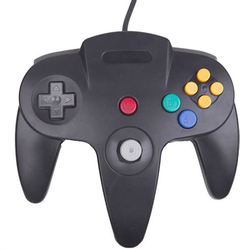 Nintendo 64 controller- Black - Walmart.com