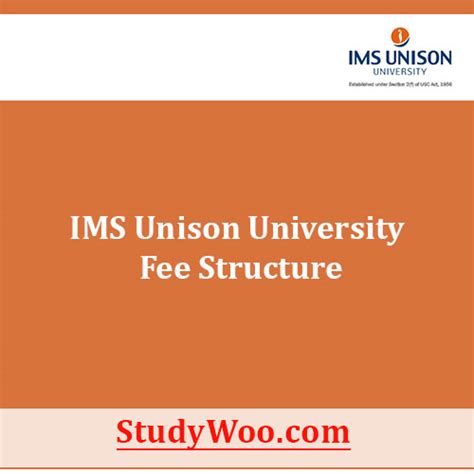 IMS Unison University Fees Structure and Courses 2024-25