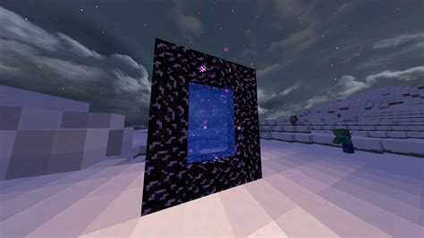 Biome Nether Portal [New portals color] Minecraft Texture Pack