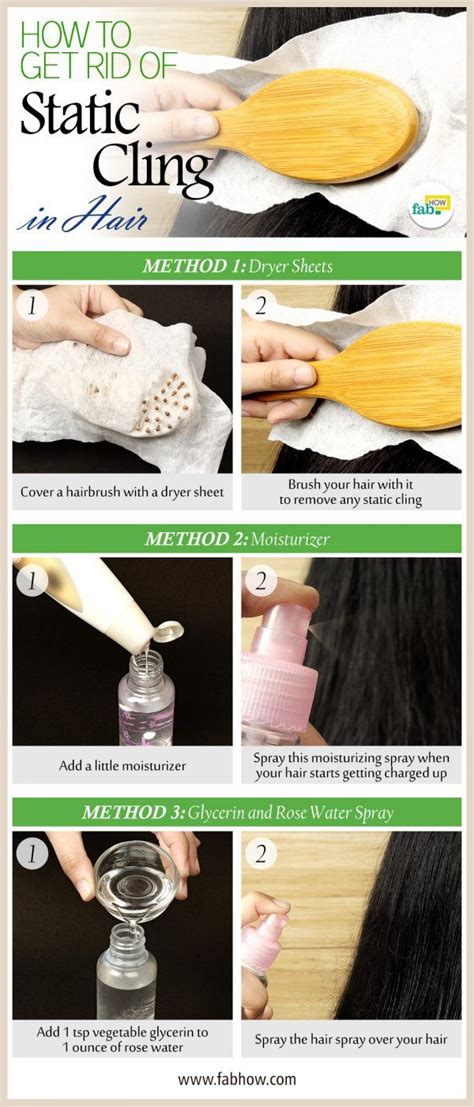 How to Get Rid of Static Cling in Hair | Fab How