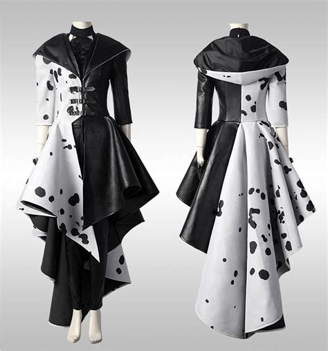 High Quality Cruella dress 2021 Cruella Cosplay Costume Jacket | Etsy