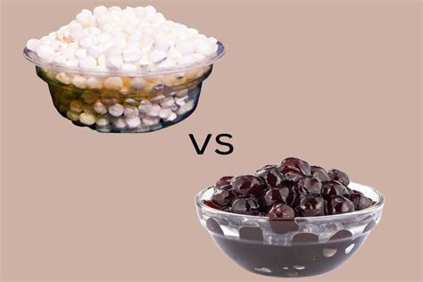 Sago Vs Tapioca Pearls: 5 Main Differences - Bobabuddha