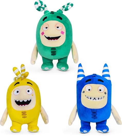 Oddbods Bubbles Soft Stuffed Plush Toys — For Boys And Girls — Yellow ...