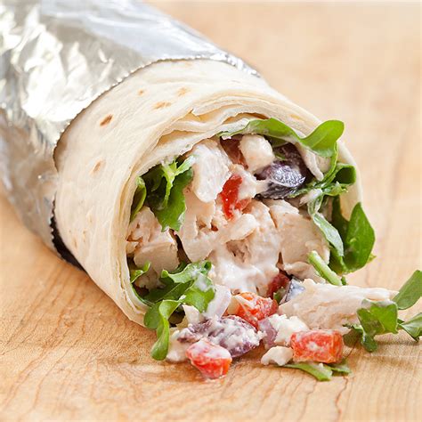 Mediterranean Chicken Wraps | Cook's Country