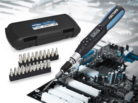 How to use a digital torque screwdriver? What the differences with preset types? FIRSTINFO TOOLS