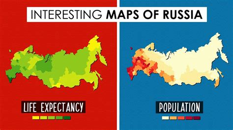 Interesting Maps Of RUSSIA That Teach Us About The Country - YouTube