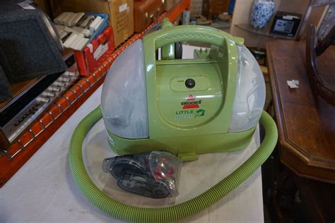 BISSELL LITTLE GREEN MACHINE W/ ATTACHMENTS - Big Valley Auction