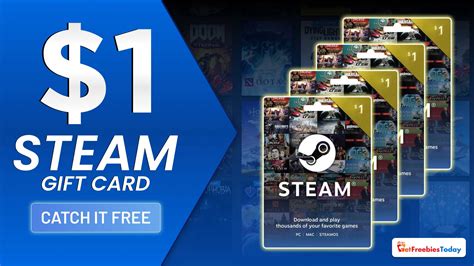 Free $1 Steam Gift Card | GetFreebiesToday.com