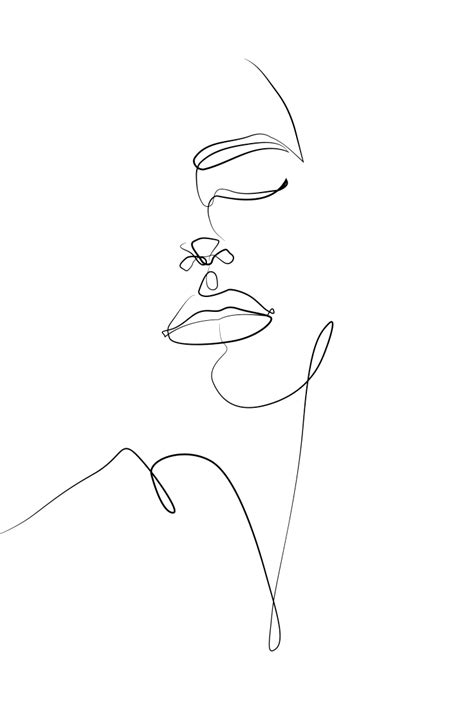 ∆ - # dessin - coeur - #coeur #dessin - #new | Line art drawings, Face ...