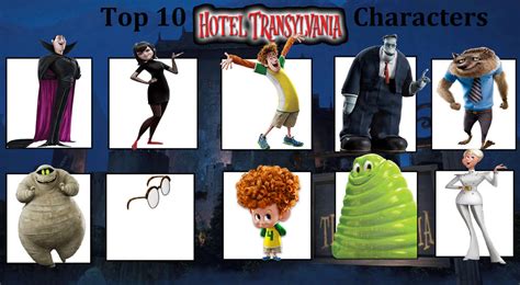 My Top 10 Favorite Hotel Transylvania Characters by aaronhardy523 on DeviantArt