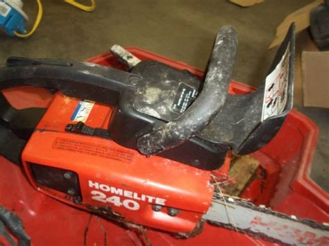 homelite 240 16" Chain saw with case | Advanced Sales Estate Liquidation Auction #143 | K-BID