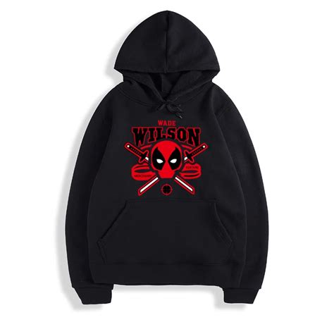 deadpool hoodies men 2017 fashion funny sweatshirts brand deadpool ...