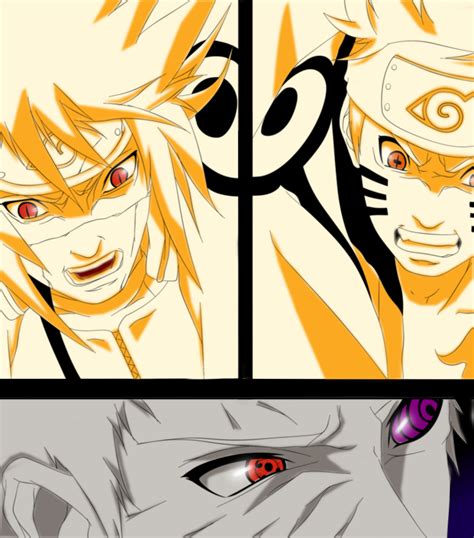 Naruto and Minato vs Obito by ThePolishFox on DeviantArt