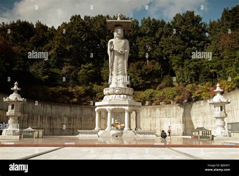 Buddha statue in Bongeunsa Temple, Seoul, South Korea, Asia Stock Photo ...