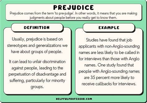 17 Prejudice Examples (2024)