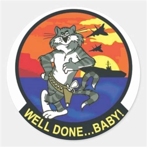 F-14 TOMCAT STICKER | Zazzle