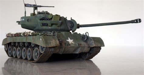 US M26 Pershing WW2 Heavy Tank, Model 3D Printed in 1/35 Scale – scaleModelGuy Home