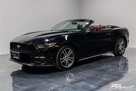 Used 2016 Ford Mustang EcoBoost Premium For Sale ($16,493) | Perfect Auto Collection Stock #231899