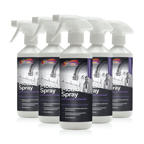 Mould Remover Spray 500ml, Quickly Removes Black-Spots from Grout & Silicone Sealant