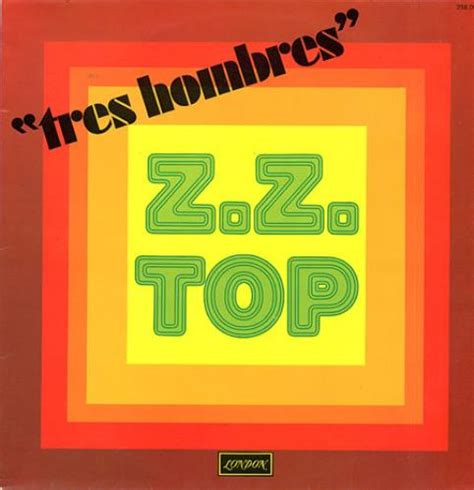 ZZ Top Tres Hombres French vinyl LP album (LP record) (344136)