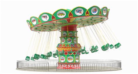 Carnival Swing Ride 3D Model - TurboSquid 1434274