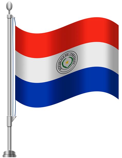 Paraguay Flag Clipart