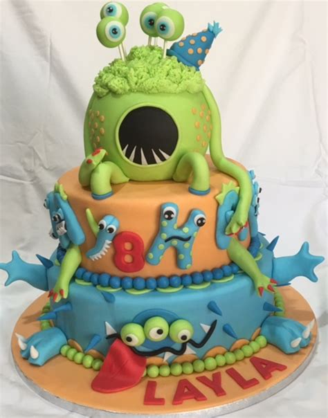 Let Them Eat Cake: Monster Inc. themed cake