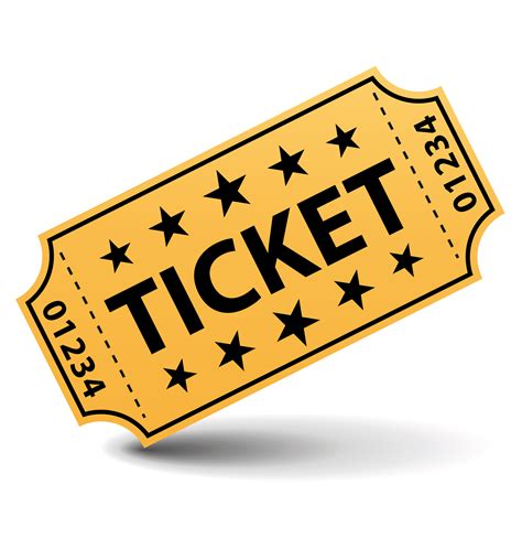 Raffle Ticket Clipart