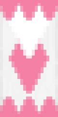 Elly's Pink Cape Minecraft Banner