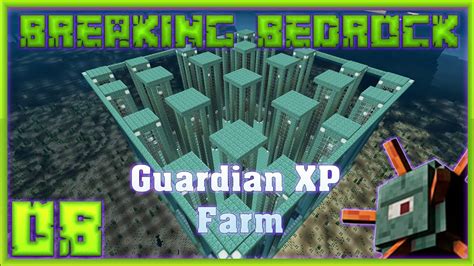 Guardian XP Farm Breaking Bedrock Ep 08 [Minecraft, MCPE, Bedrock Edition,Windows 10] - YouTube