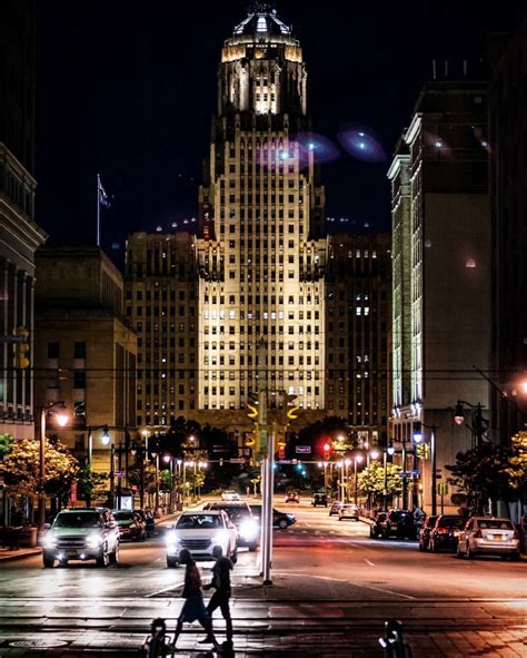 9 Buffalo Buildings That Shine at Night - Visit Buffalo Niagara