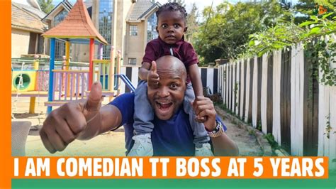 I am Comedian TT Boss at 5 years - YouTube