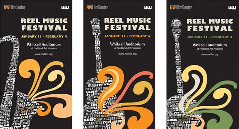 Reel Music Festival Event Branding Concept on Behance