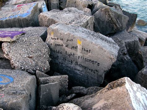 painted rocks at lake michigan, #1 | Chris Ayer | Flickr