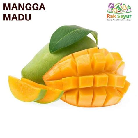 Jual Mangga Madu 1Kg Buah Segar Mango Jus Sehat Fresh Rak sayur Padang Halal di Seller Rak Sayur ...