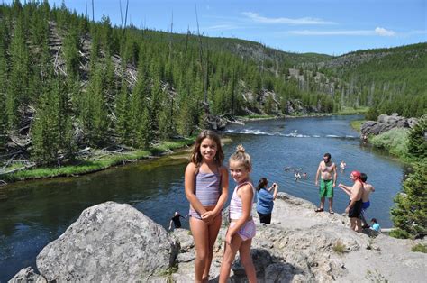 The Firehole River Swimming Hole is on the southern portion of Firehole Canyon Rd inside the ...