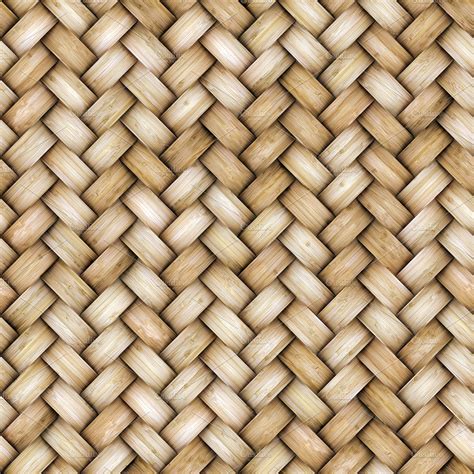 Wicker rattan seamless texture for CG | High-Quality Abstract Stock Photos ~ Creative Market