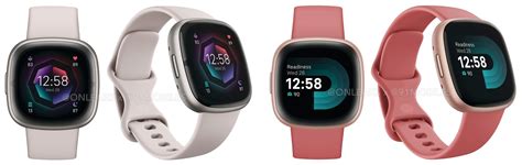 Fitbit Sense 2 and Fitbit Versa 4 - Press renders, prices and color variants leaked