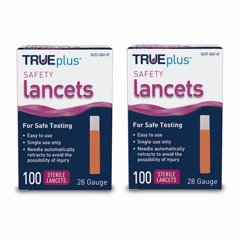 TRUEplus® Safety Lancets – TD Health Store