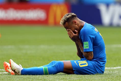 World Cup 2018: 'Crying is good' - Thiago Silva reassures Neymar after tearful Brazil win ...