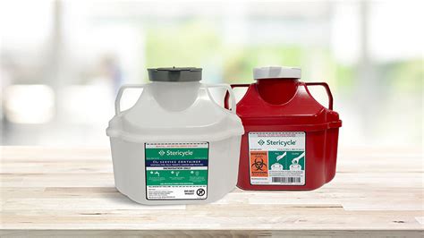 Stericycle launches reengineered sharps waste and controlled substance wastage containers ...